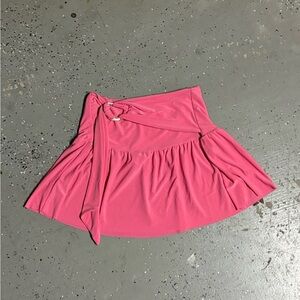Hot Pink Women's Mini Skirt